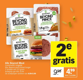 Albert Heijn Alle beyond meat aanbieding