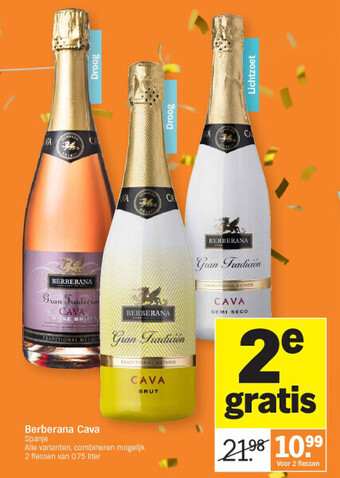 Albert Heijn Berberana cava aanbieding
