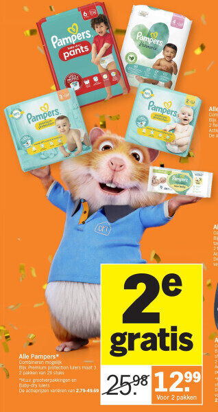 Albert Heijn Alle pampers aanbieding