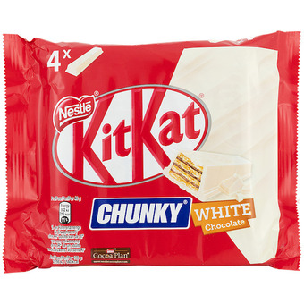 Action KitKat Chunky White aanbieding