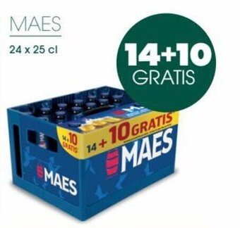 Prik en Tik MAES 24 x 25 cl aanbieding