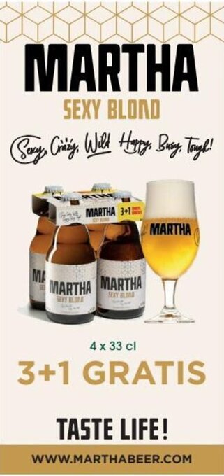 Prik en Tik MARTHA SEXY BLOND aanbieding