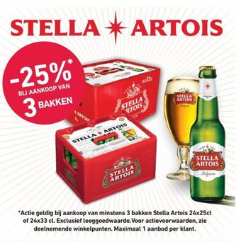 Prik en Tik STELLA ARTOIS aanbieding
