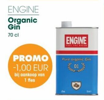 Prik en Tik ENGINE Organic Gin 70 cl aanbieding