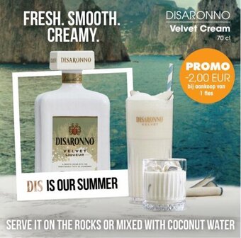DISARONNO Velvet Cream 70 cl