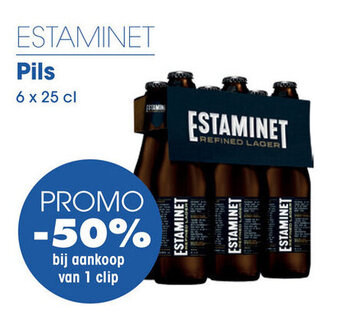 ESTAMINET Pils 6 x 25 cl