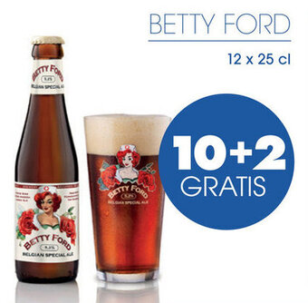 Prik en Tik BETTY FORD 12 x 25 cl aanbieding