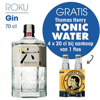 Prik en Tik ROKU Gin 70 cl aanbieding