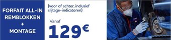 Auto5 FORFAIT ALL-IN REMBLOKKEN + MONTAGE aanbieding