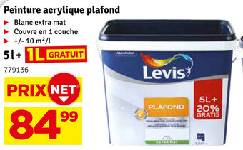 Mr Bricolage Peinture acrylique plafond aanbieding