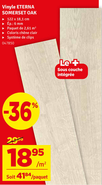 Mr Bricolage Vinyle ETERNA SOMERSET OAK aanbieding