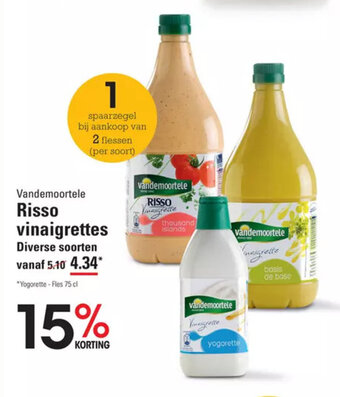 Vandemoortele Risso vinaigrettes