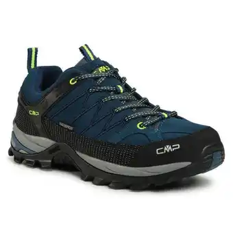 Decathlon Cmp rigel low, mannen, trekking, trekkingschoenen, blauw aanbieding