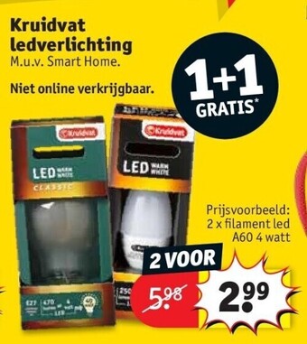 Kruidvat Kruidvat ledverlichting aanbieding