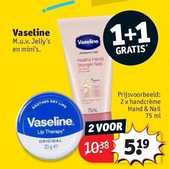Kruidvat Vaseline aanbieding