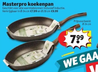 Kruidvat Masterpro koekenpan aanbieding
