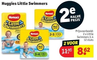 Kruidvat Huggies little swimmers aanbieding
