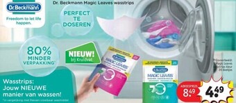 Kruidvat Magic leaves wasstrips kleur 20 doekjes aanbieding