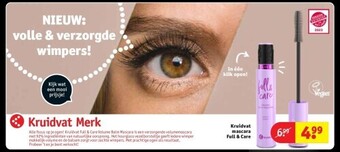 Kruidvat Kruidvat mascara full & care aanbieding