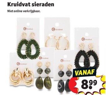 Kruidvat Kruidvat sieraden aanbieding