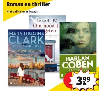 Kruidvat Roman en thriller aanbieding