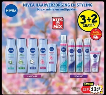 Kruidvat Nivea shampoo diamond gloss 250 ml aanbieding
