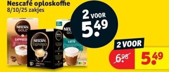 Kruidvat Nescafé oploskoffie aanbieding