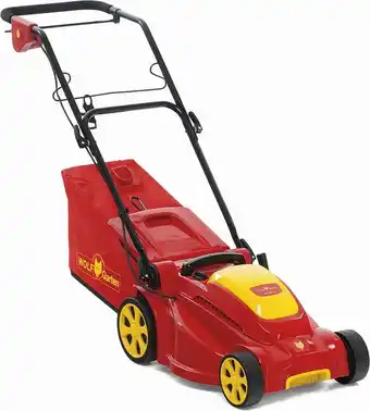Wolf-garten elektrische grasmaaier a 400 e - 1800 w - 40 cm maaibreedte - 45 liter opvangbak - centrale hoogte-instelling