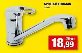 Hubo Serie rimini spoeltafelkraan aanbieding