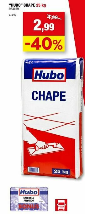 Hubo Hubo chape aanbieding