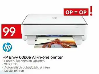 Selexion Hp envy 6020e all-in-one printer aanbieding
