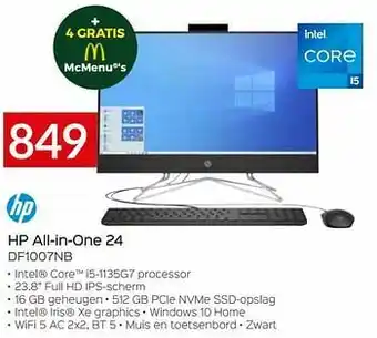 Selexion Hp all-in-one 24 df1007nb aanbieding