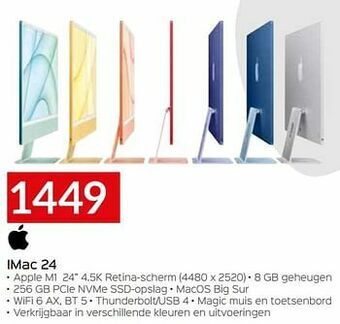 Selexion Apple imac 24 aanbieding