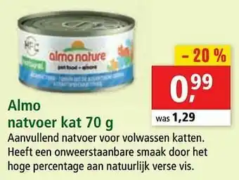 Maxi Zoo Almo natvoer aanbieding