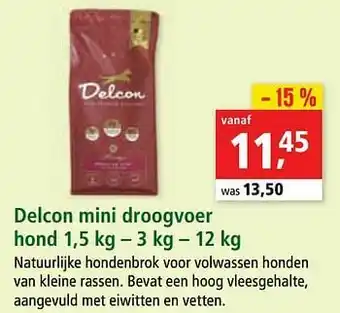 Delcon mini droogvoer