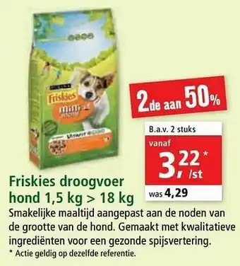 Maxi Zoo Friskies droogvoer aanbieding