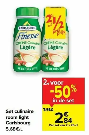 Carrefour Set culinaire room light carlsbourg aanbieding