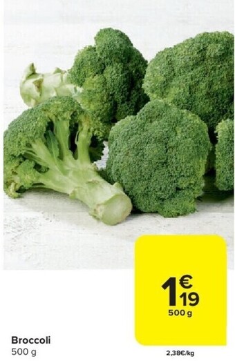 Carrefour Broccoli aanbieding