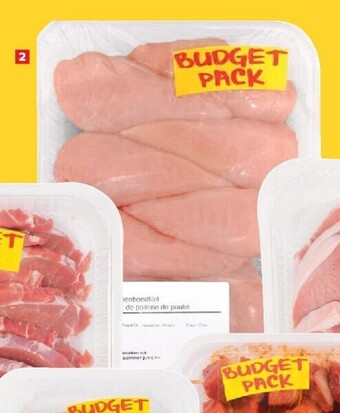 Carrefour 2 budget pack kipfi lets aanbieding