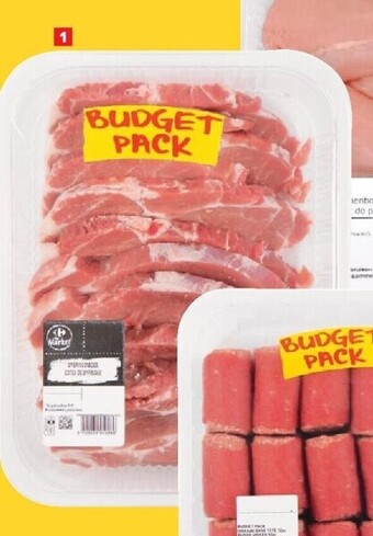 Carrefour Budget pack spiering aanbieding