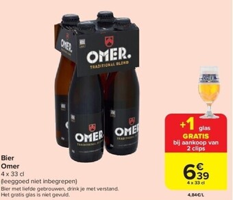 Carrefour Bier omer aanbieding