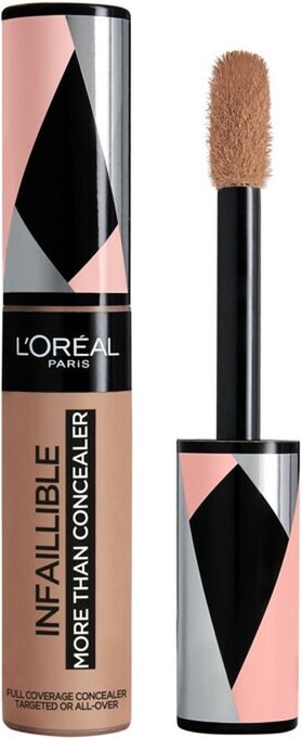 Bol.com L'oréal paris infaillible more than concealer - 334 walnut - dekkend aanbieding