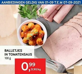 Alvo Balletjes in tomatensaus aanbieding