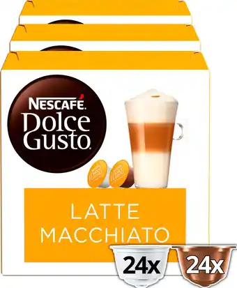 Nescafé dolce gusto latte macchiato - 48 koffiecups voor 24 koppen koffie