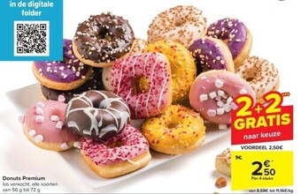 Carrefour Donuts premium aanbieding