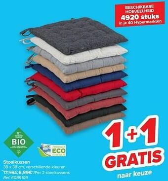 Carrefour Stoelkussen aanbieding