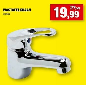 Hubo Wastafelkraan rimini aanbieding
