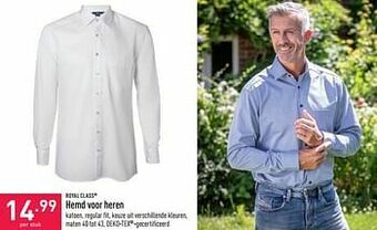 Royal class hemd voor heren