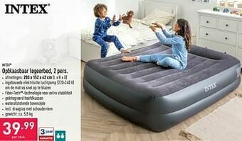 Intex opblaasbaar logeerbed