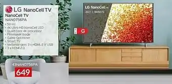 Selexion Lg nanocell tv nano756pa 43nano756pa aanbieding